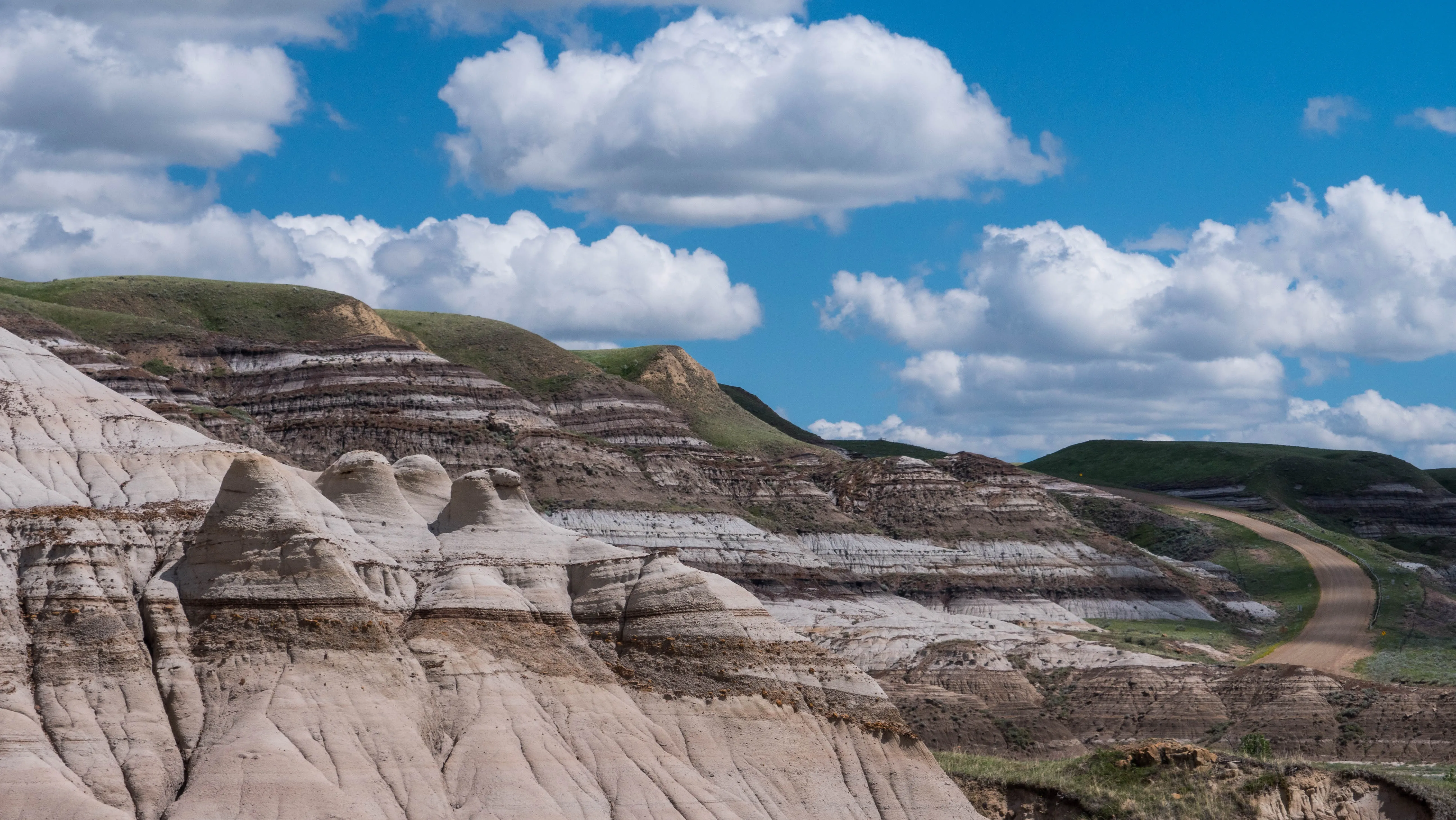The Badlands near Drumheller, Alberta, Canada